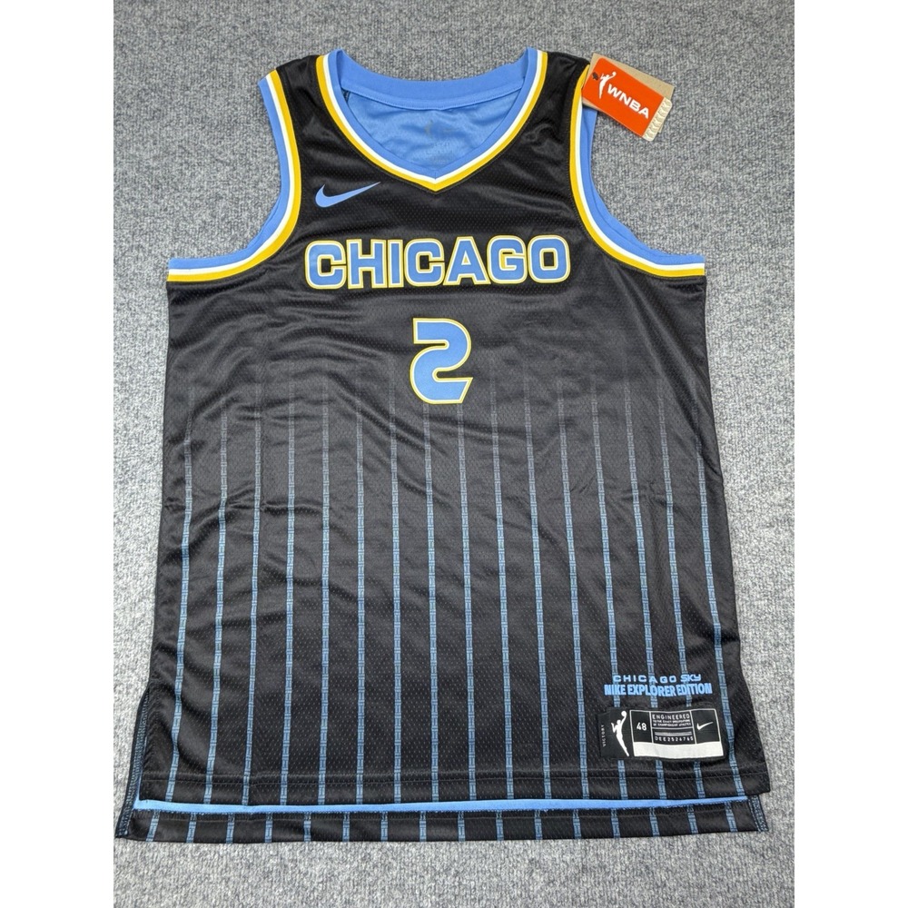 Nike Chicago Sky Hailey Van Lith #2 Explorer Edition WNBA Victory Jersey 48 L